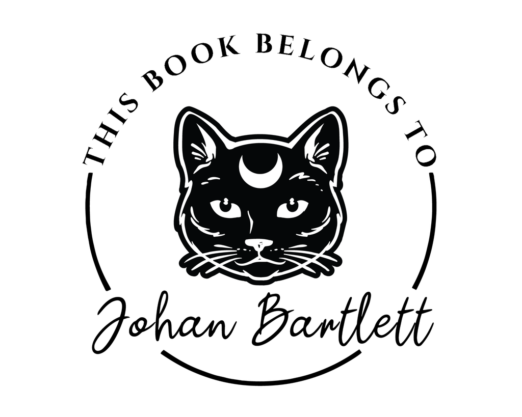 Personalized Book Self Ink Stamp - JL-Celestial10