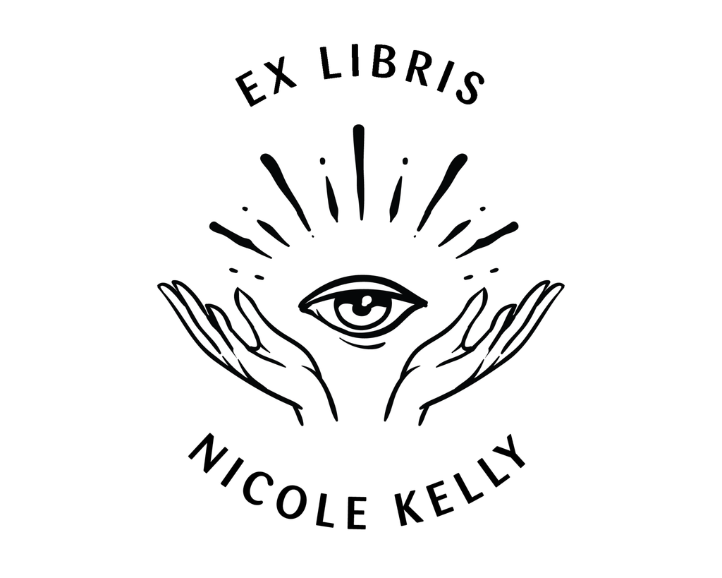 Personalized Book Self Ink Stamp - JL-Celestial15