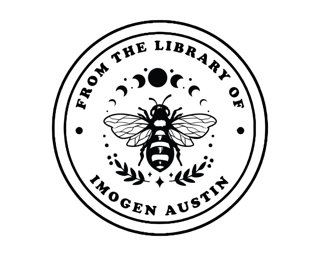 Personalized Book Bee Stamp Self Inking - JL-Celestial17