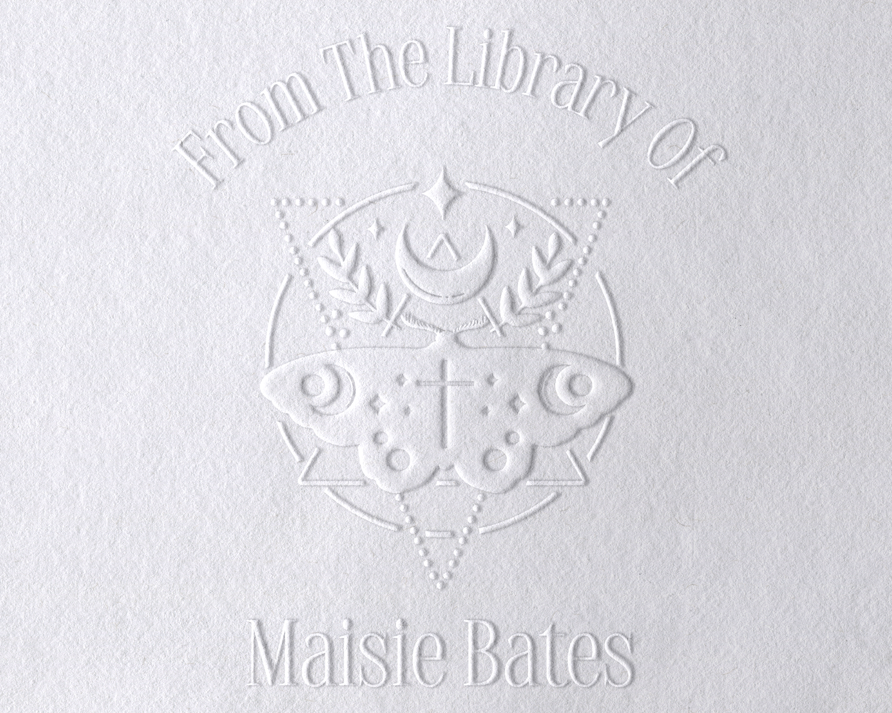 Personalized Book Embosser - JL-Celestial18