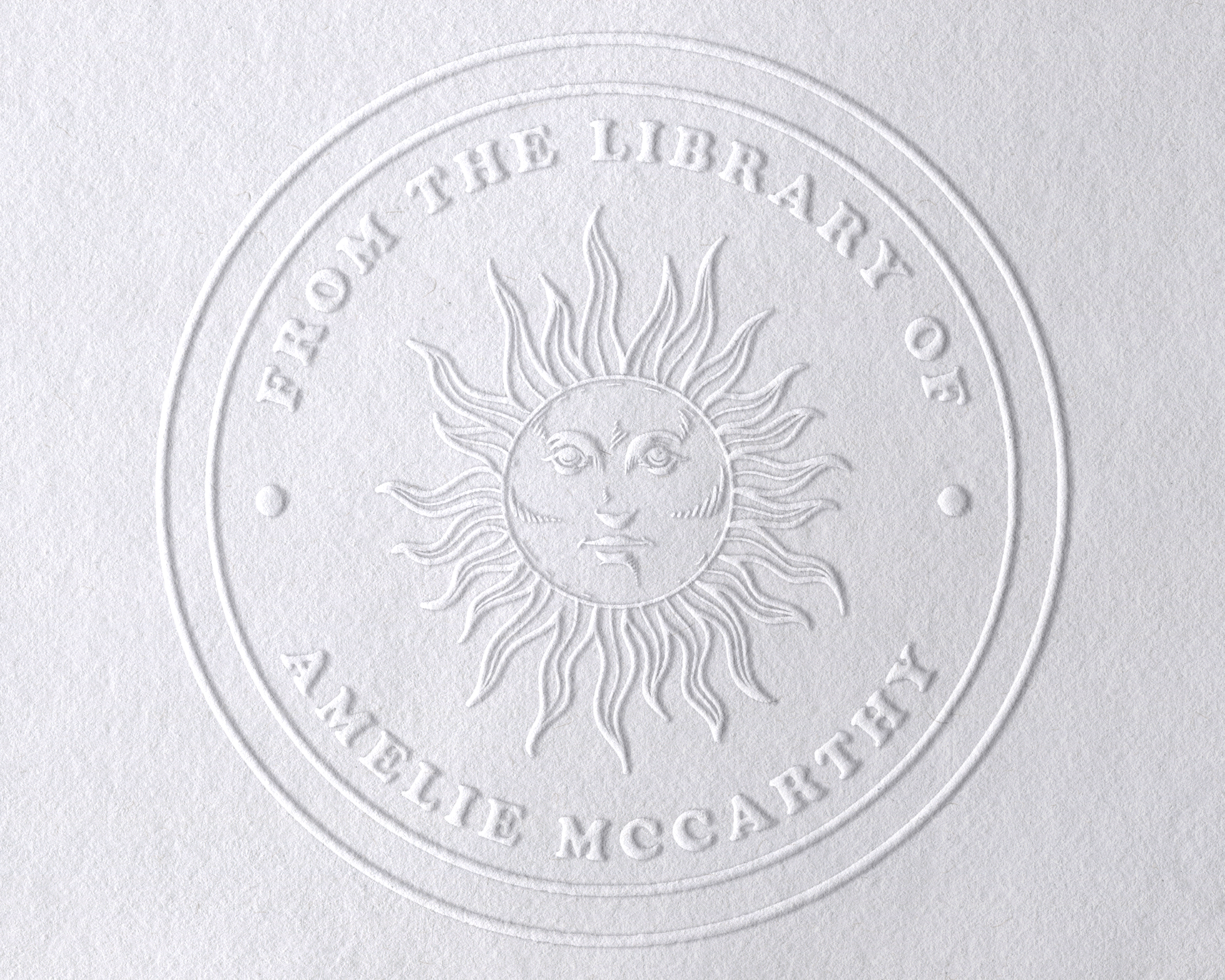 Personalized Book Embosser - JL-Celestial23