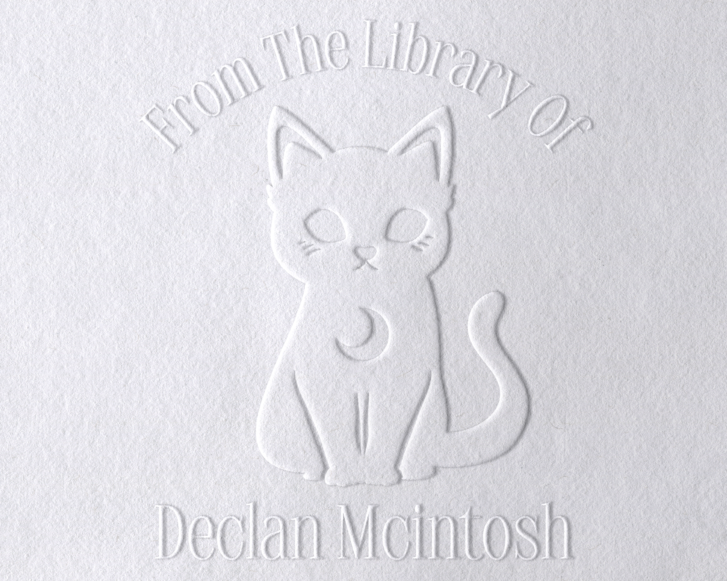 Personalized Book Embosser - JL-Celestial33