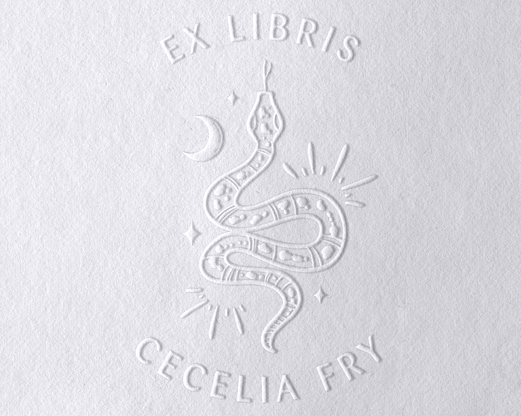 Animal Themed Personalized Book Embosser - JL-Celestial37