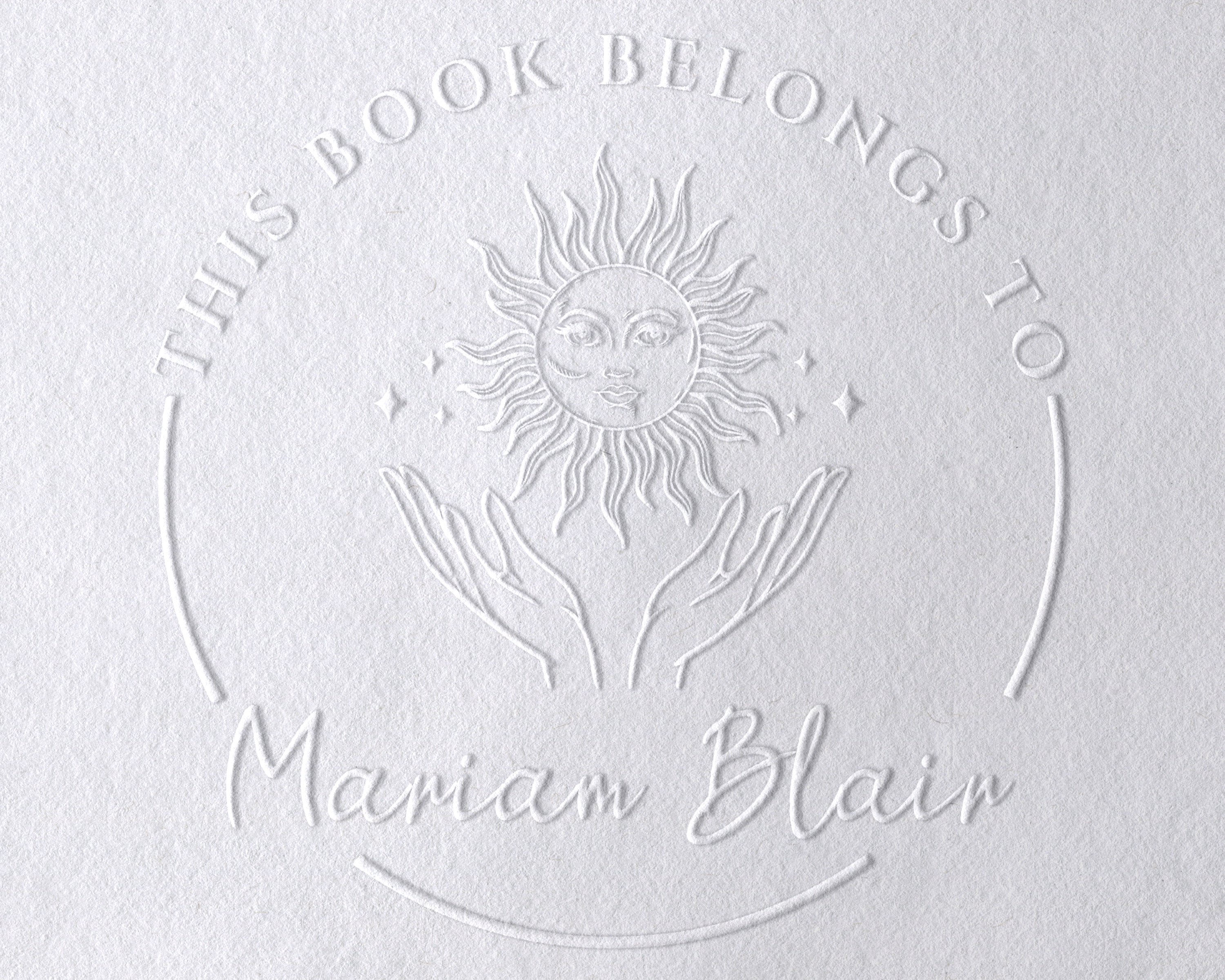 Personalized Book Embosser - JL-Celestial38