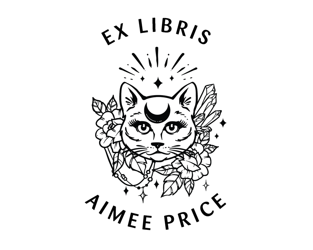 Personalized Book Wooden Handle Stamp - JL-Celestial45