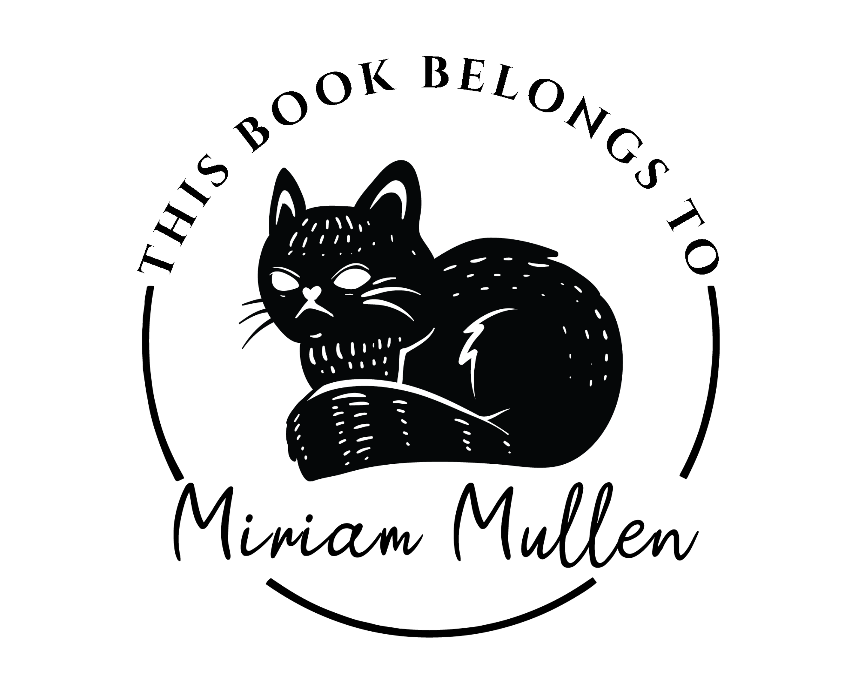 Personalized Book Self Ink Stamp - JL-Celestial46