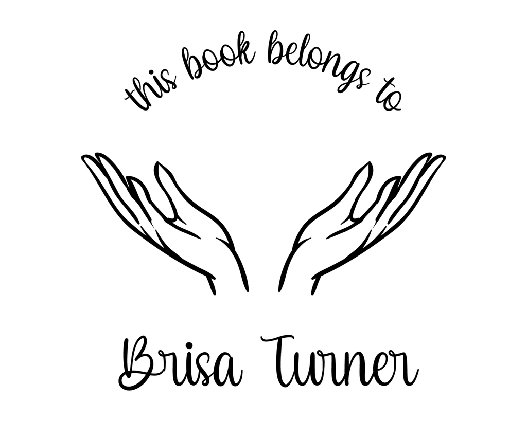 Personalized Book Self Ink Stamp - JL-Celestial50