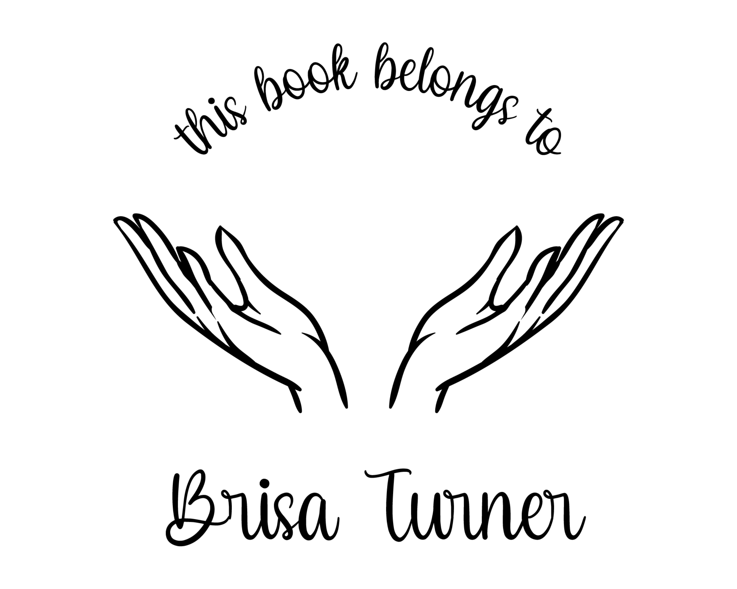 Personalized Book Self Ink Stamp - JL-Celestial50