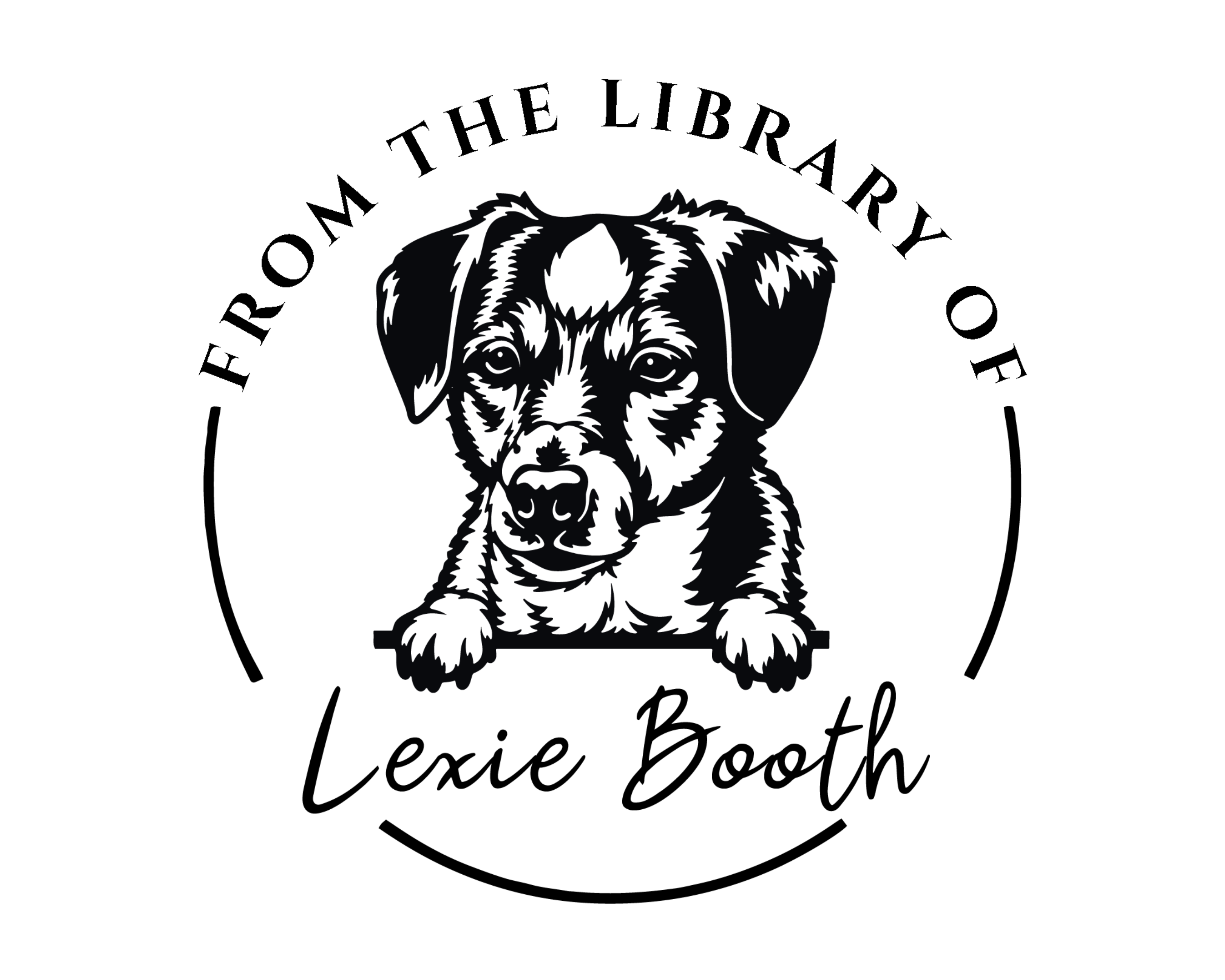 Personalized Book Self Ink Stamp - JL-DOG17-JackRussellTerrier