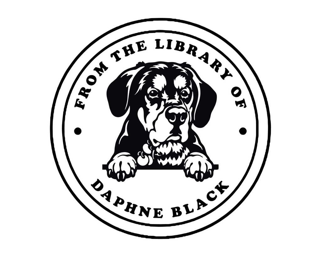 Personalized Book Wooden Handle Stamp - JL-DOG18-GreatSwissMouintainDog