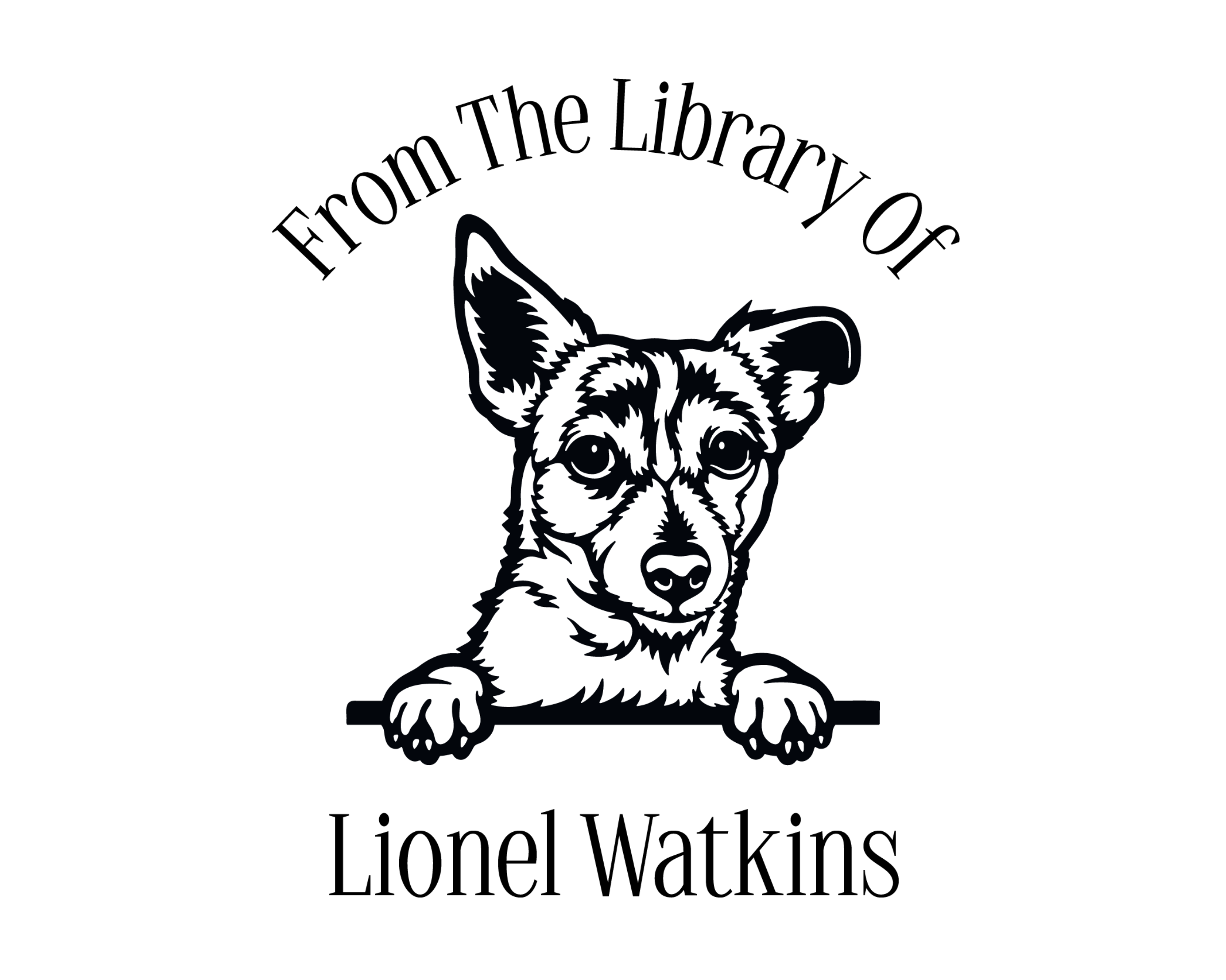 Personalized Book Self Ink Stamp - JL-DOG26-JackRussellTerrier