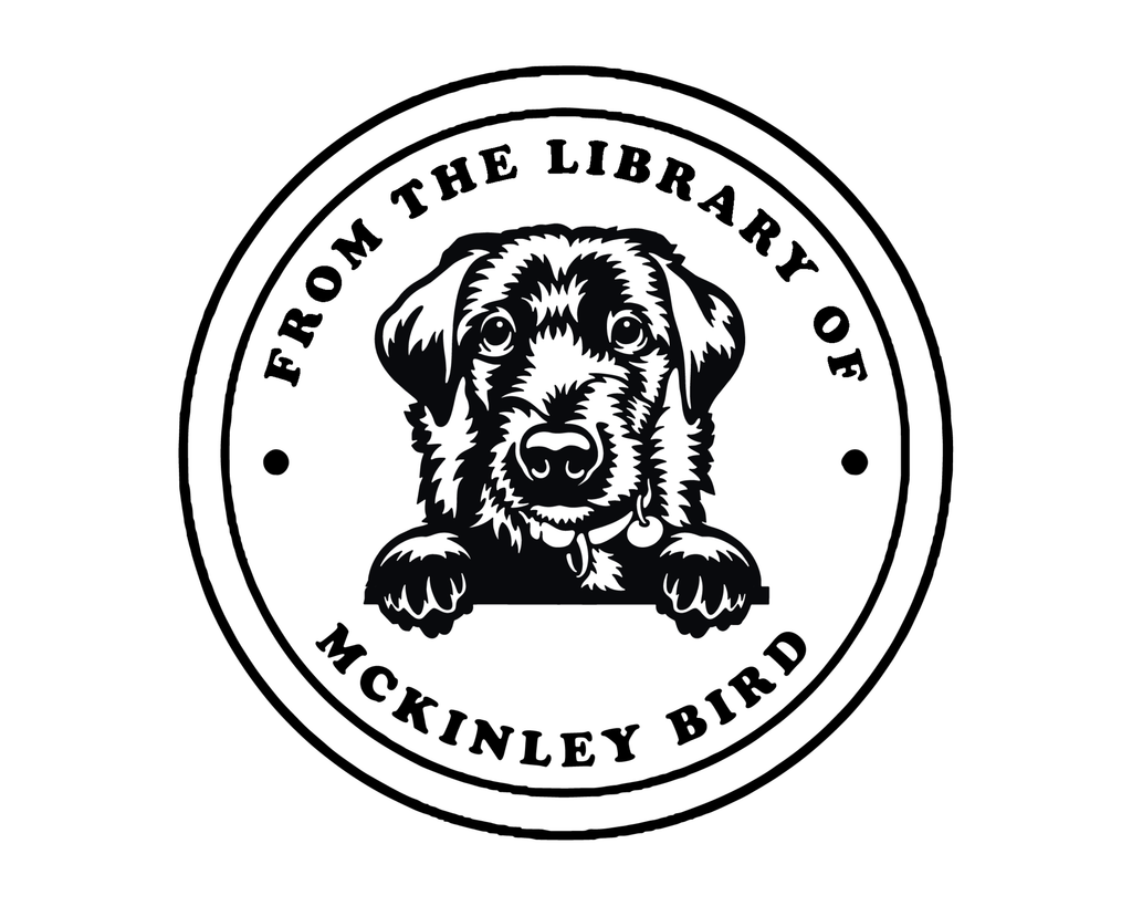 Personalized Book Self Ink Stamp - JL-DOG32-GermanJagdterrier