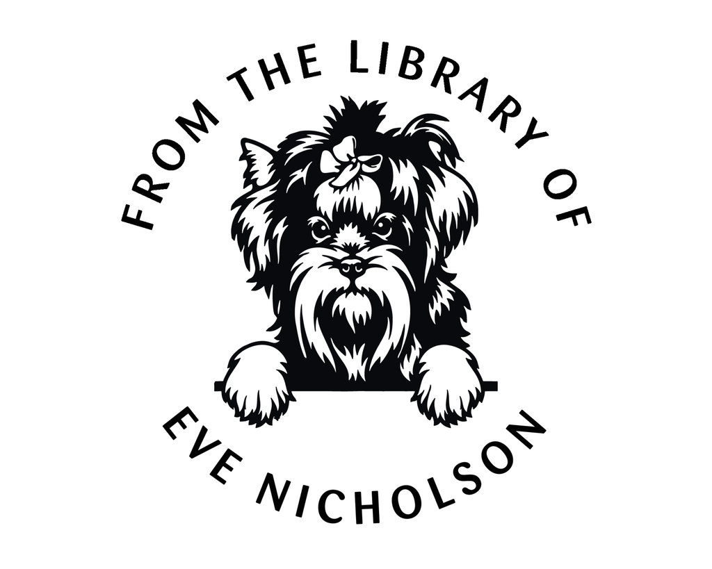 Personalized Book Wooden Handle Stamp - JL-DOG37-YorkshireTerrier