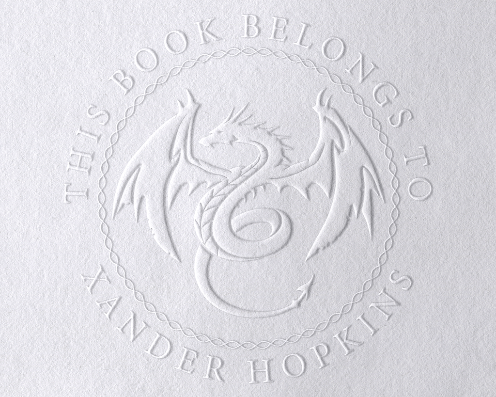 Personalized Book Embosser - JL-DRAGON10