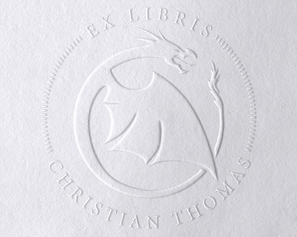 Personalized Book Embosser - JL-DRAGON13