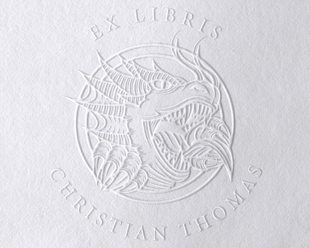 Personalized Book Embosser - JL-DRAGON14