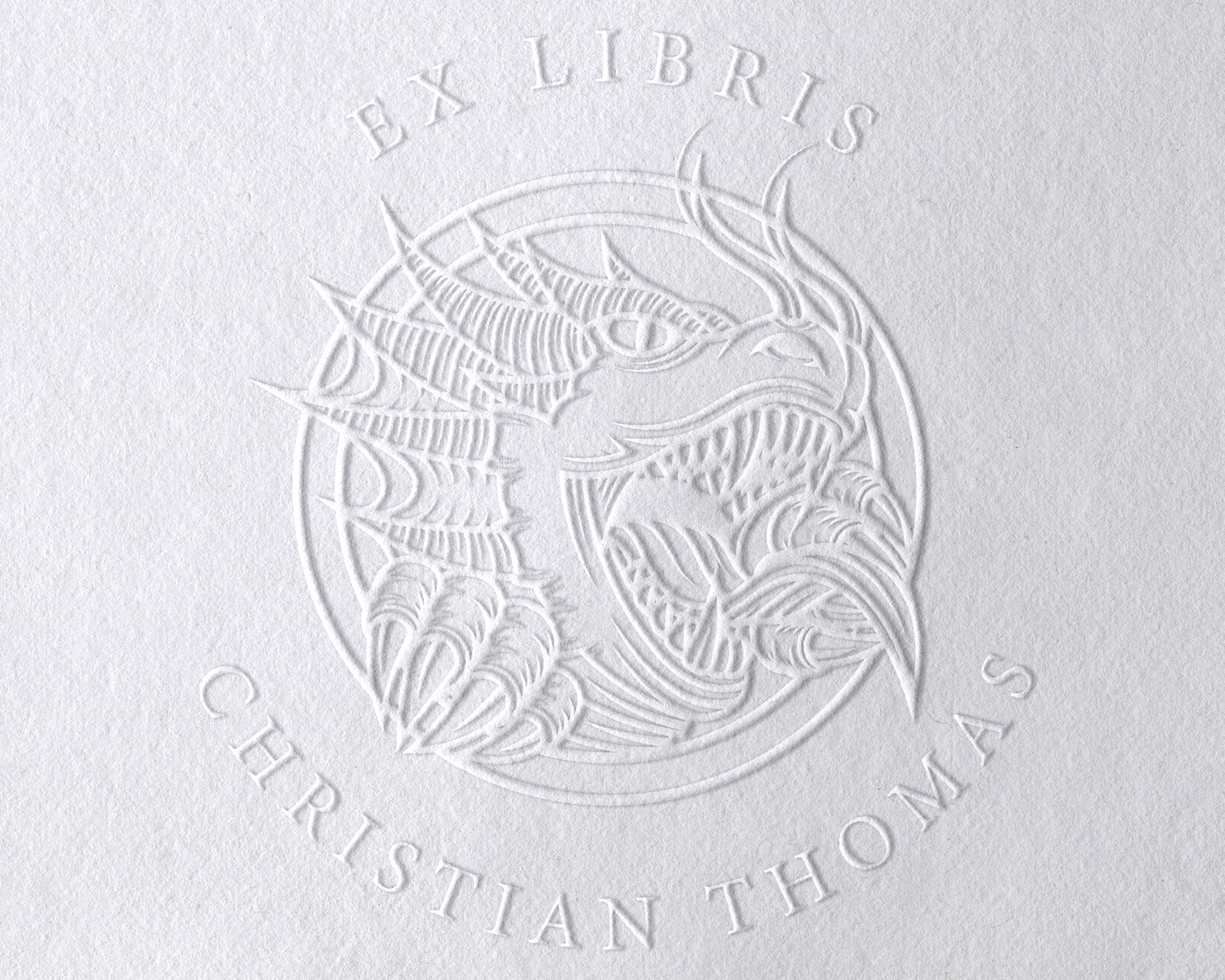 Personalized Book Embosser - JL-DRAGON14