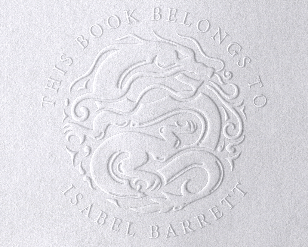 Personalized Book Embosser - JL-DRAGON15