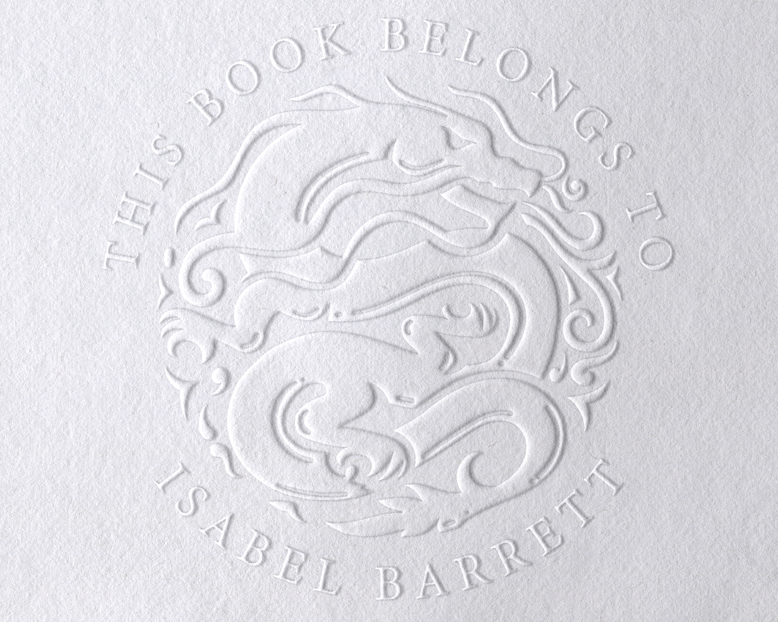 Personalized Book Embosser - JL-DRAGON15