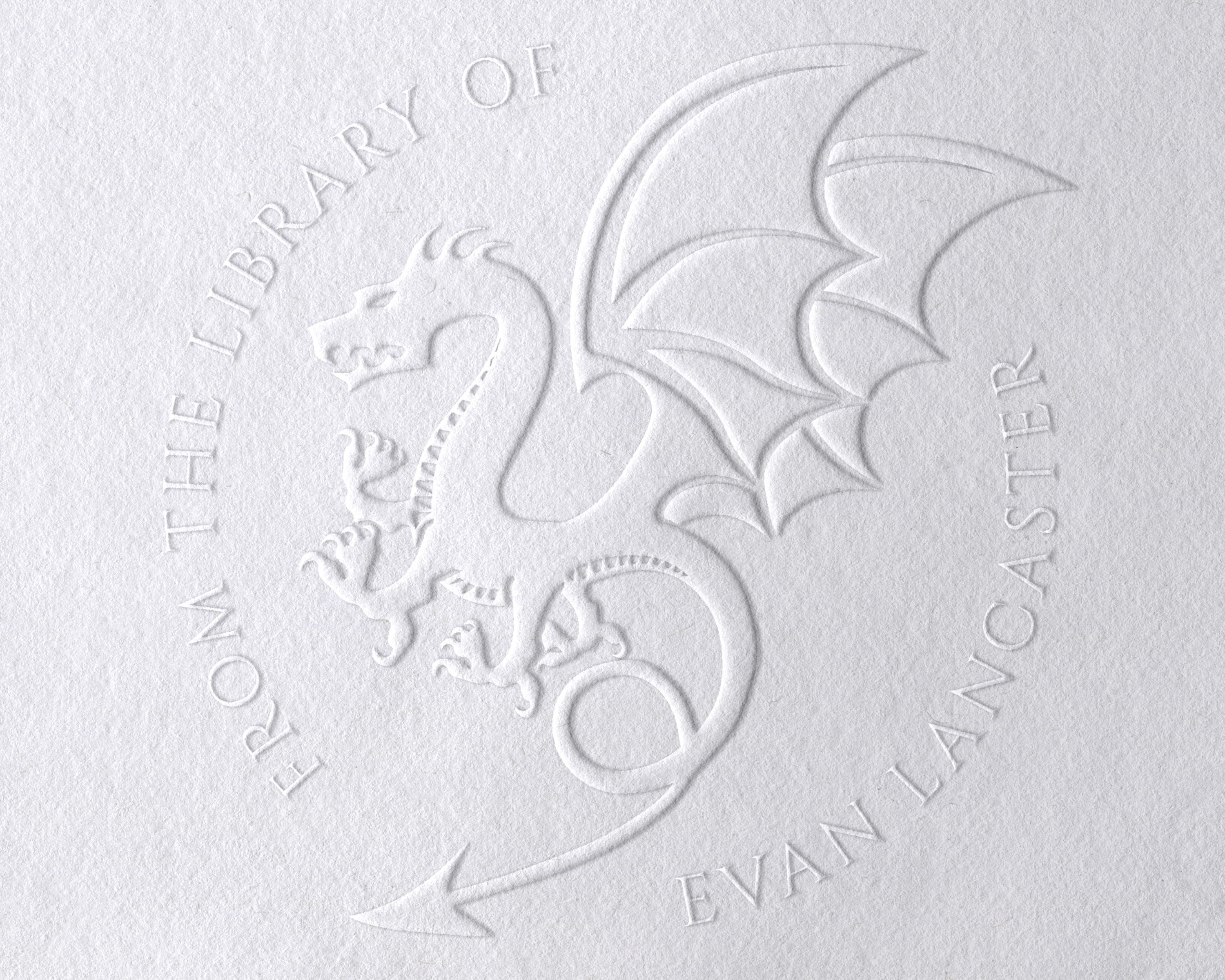 Personalized Book Embosser - JL-DRAGON1