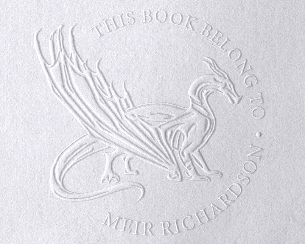 Personalized Book Embosser - JL-DRAGON3