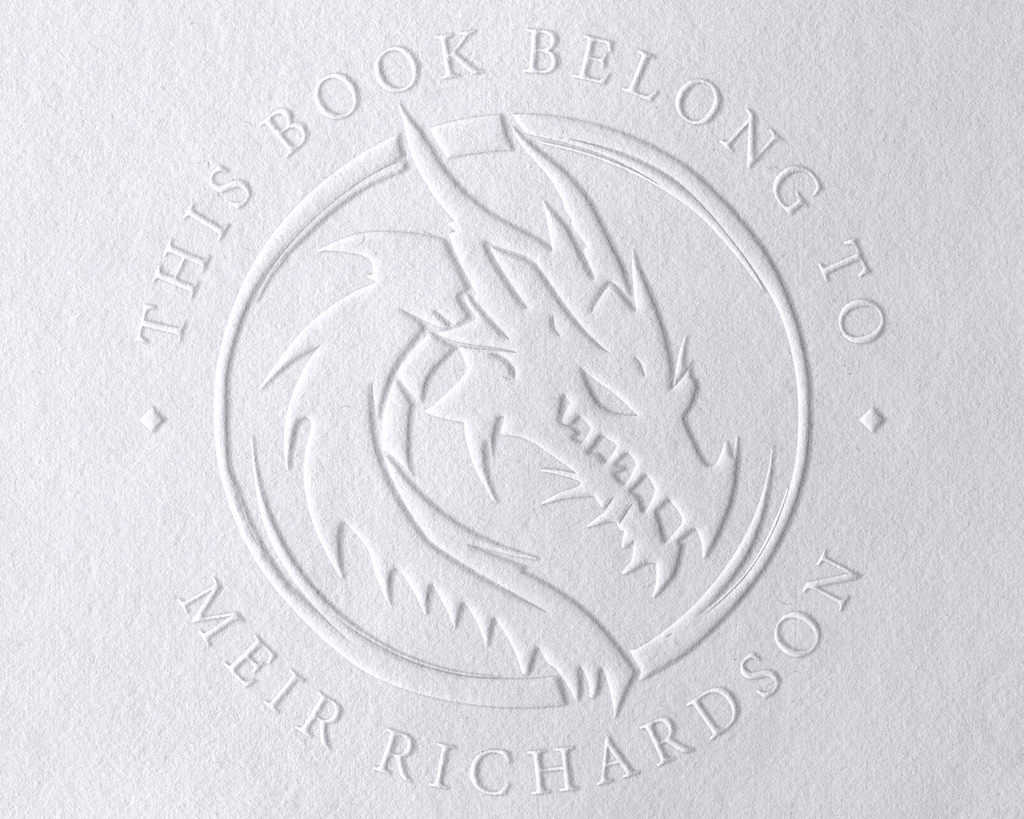 Personalized Book Embosser - JL-DRAGON4