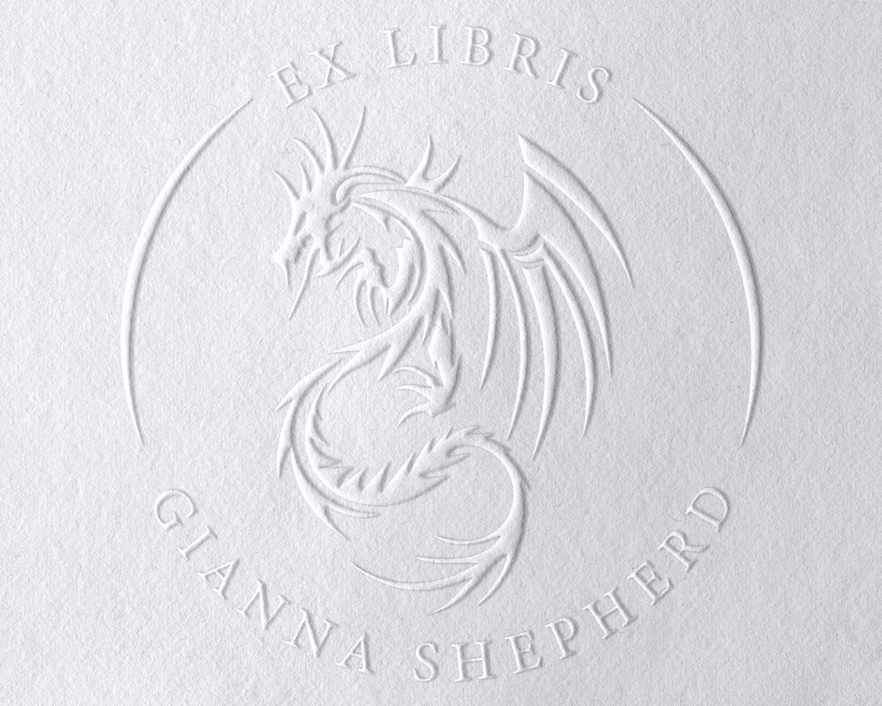 Personalized Book Embosser - JL-DRAGON6