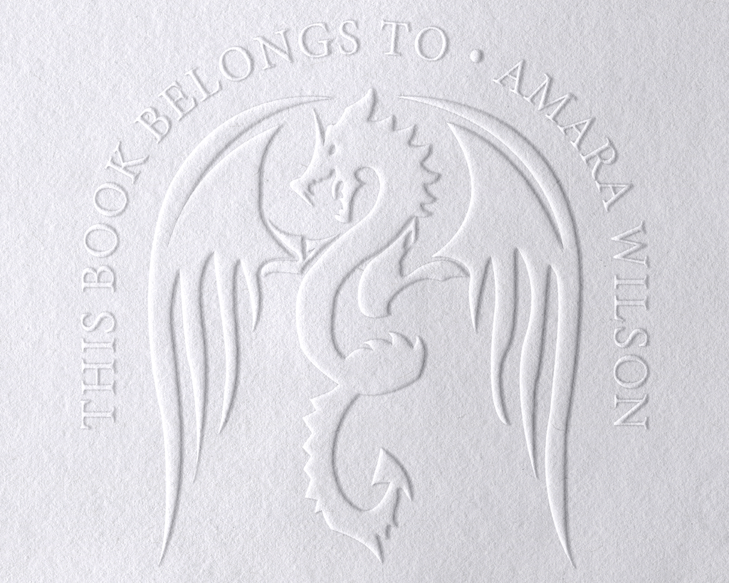 Personalized Book Embosser - JL-DRAGON8