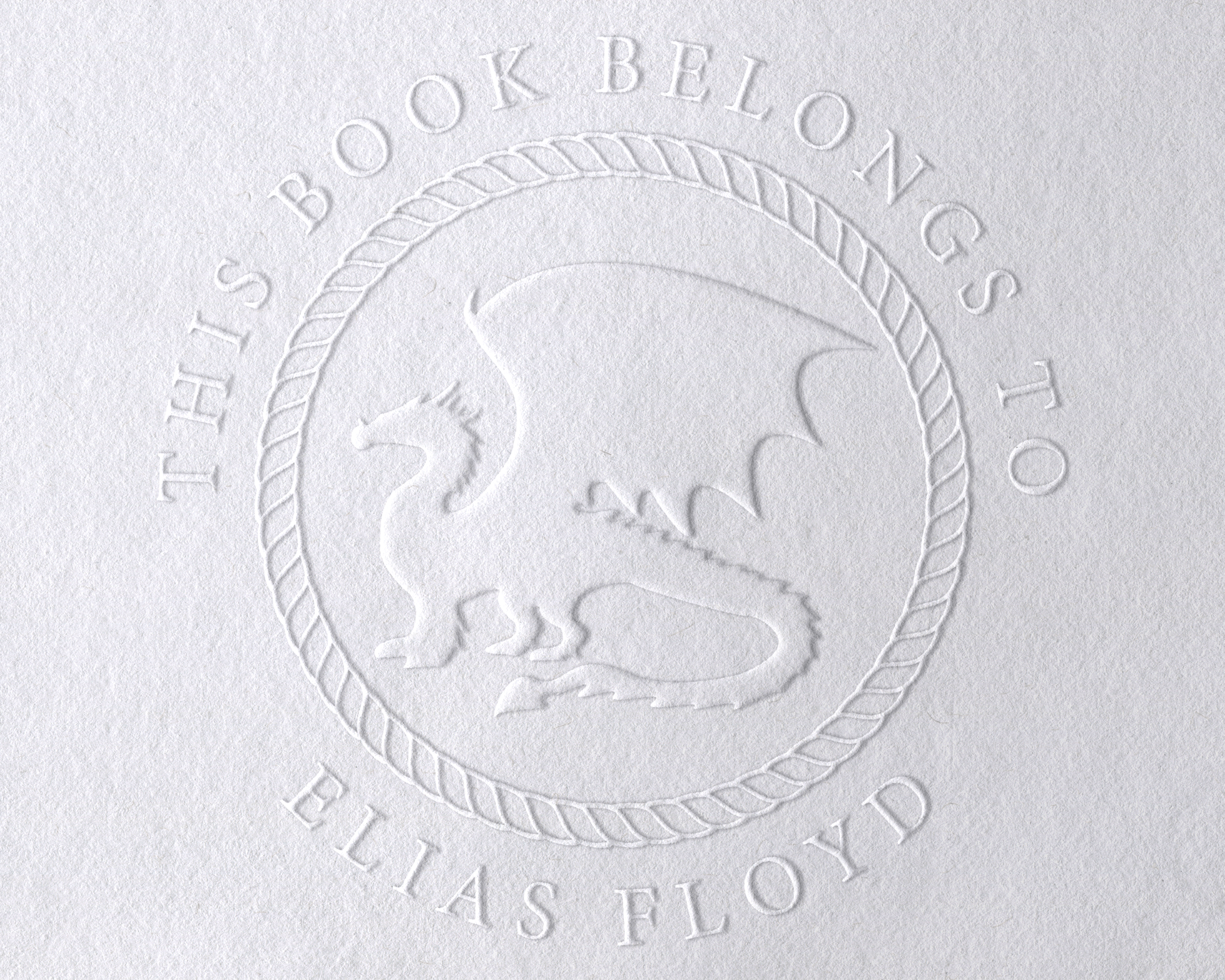 Personalized Book Embosser - JL-DRAGON9