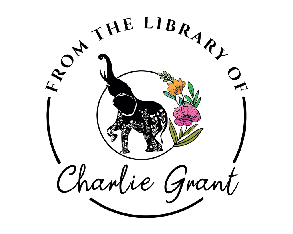 Personalized Book Self Ink Stamp - JL-Elephants3