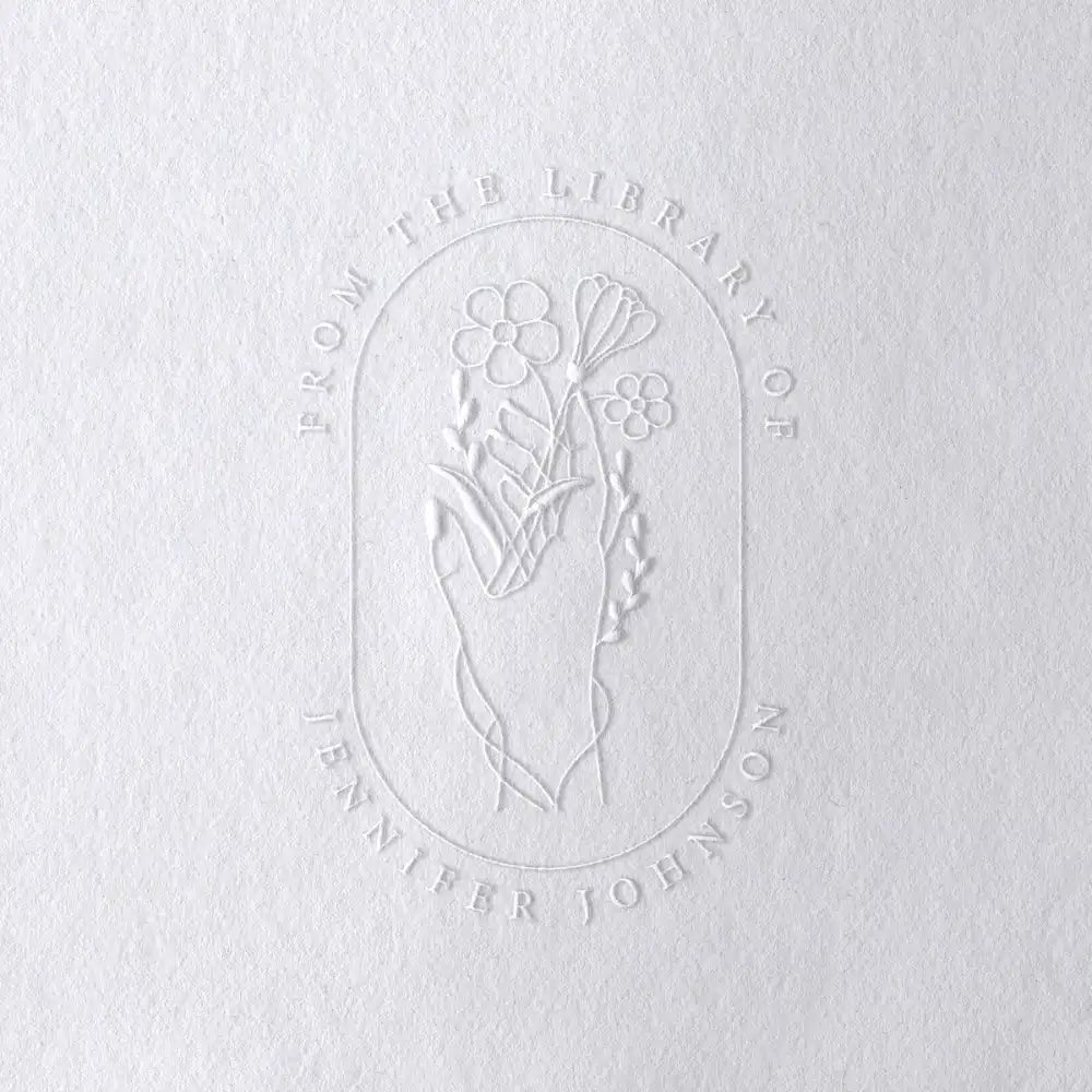 Floral Style Book Embossers