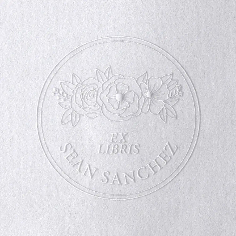 Floral Style Book Embossers