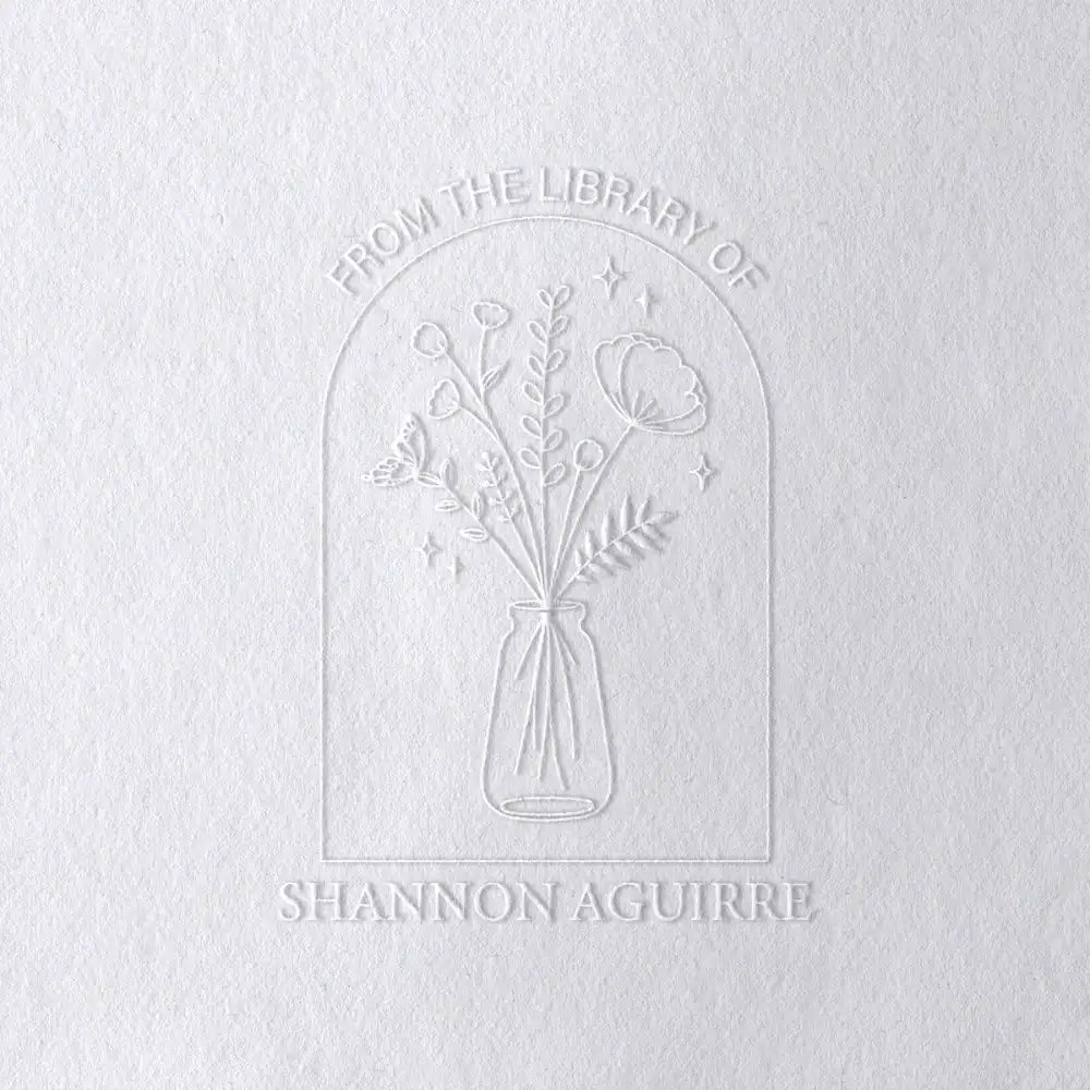 Floral Style Book Embossers