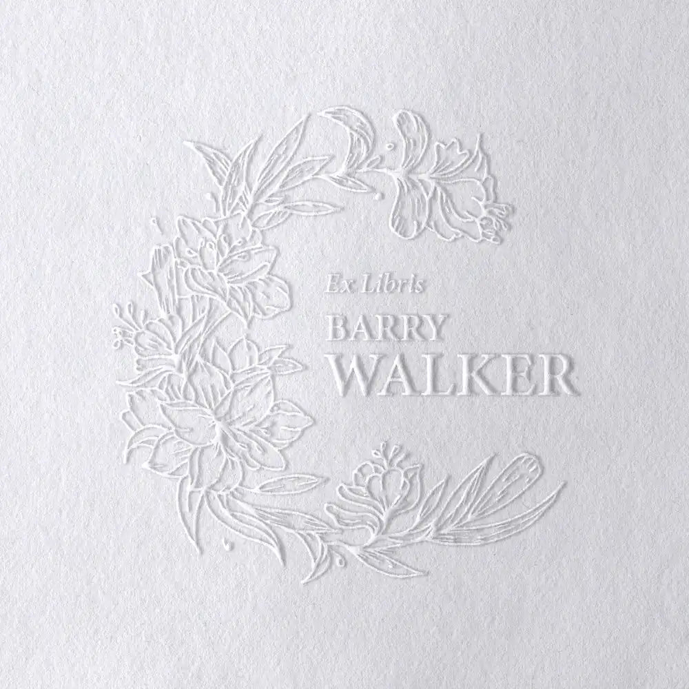 Floral Style Book Embossers