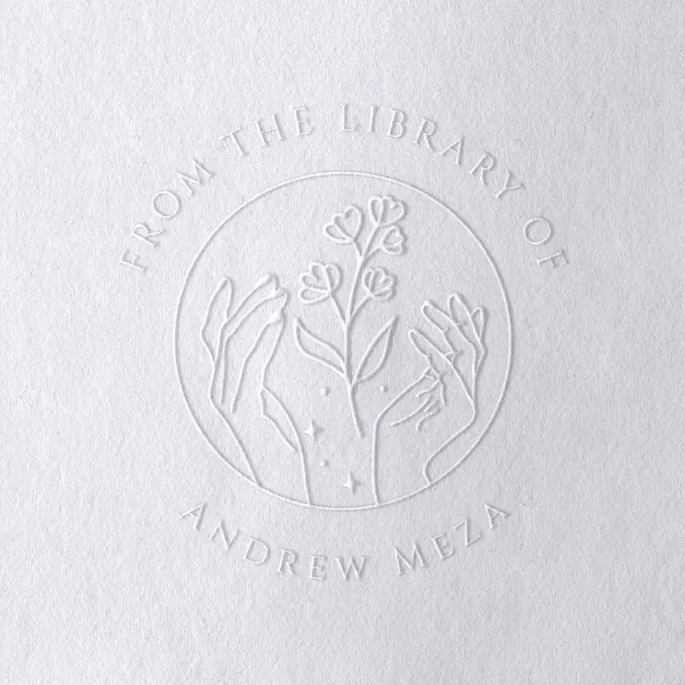 Floral Style Book Embossers