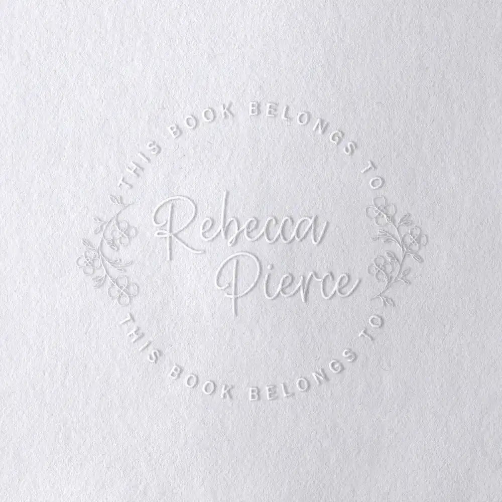 Floral Style Book Embossers
