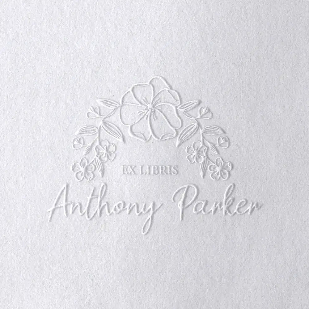 Floral Style Book Embossers