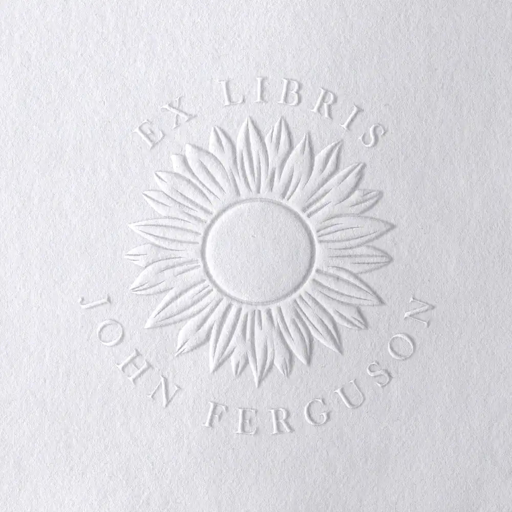 Floral Style Book Embossers