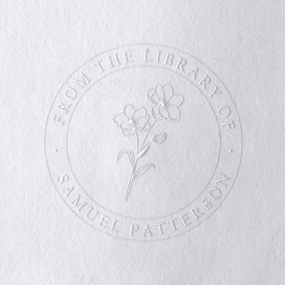 Floral Style Book Embossers
