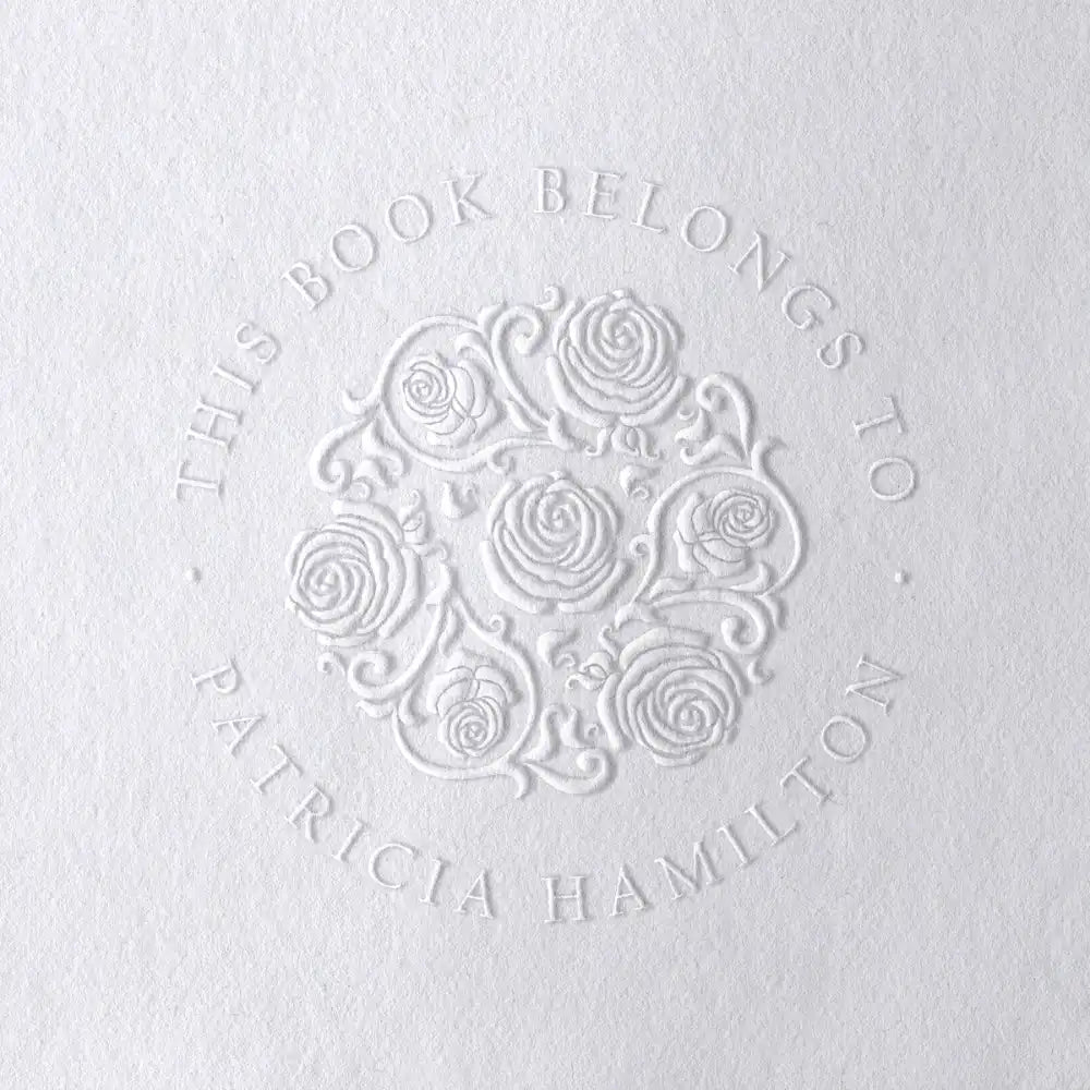 Floral Style Book Embossers