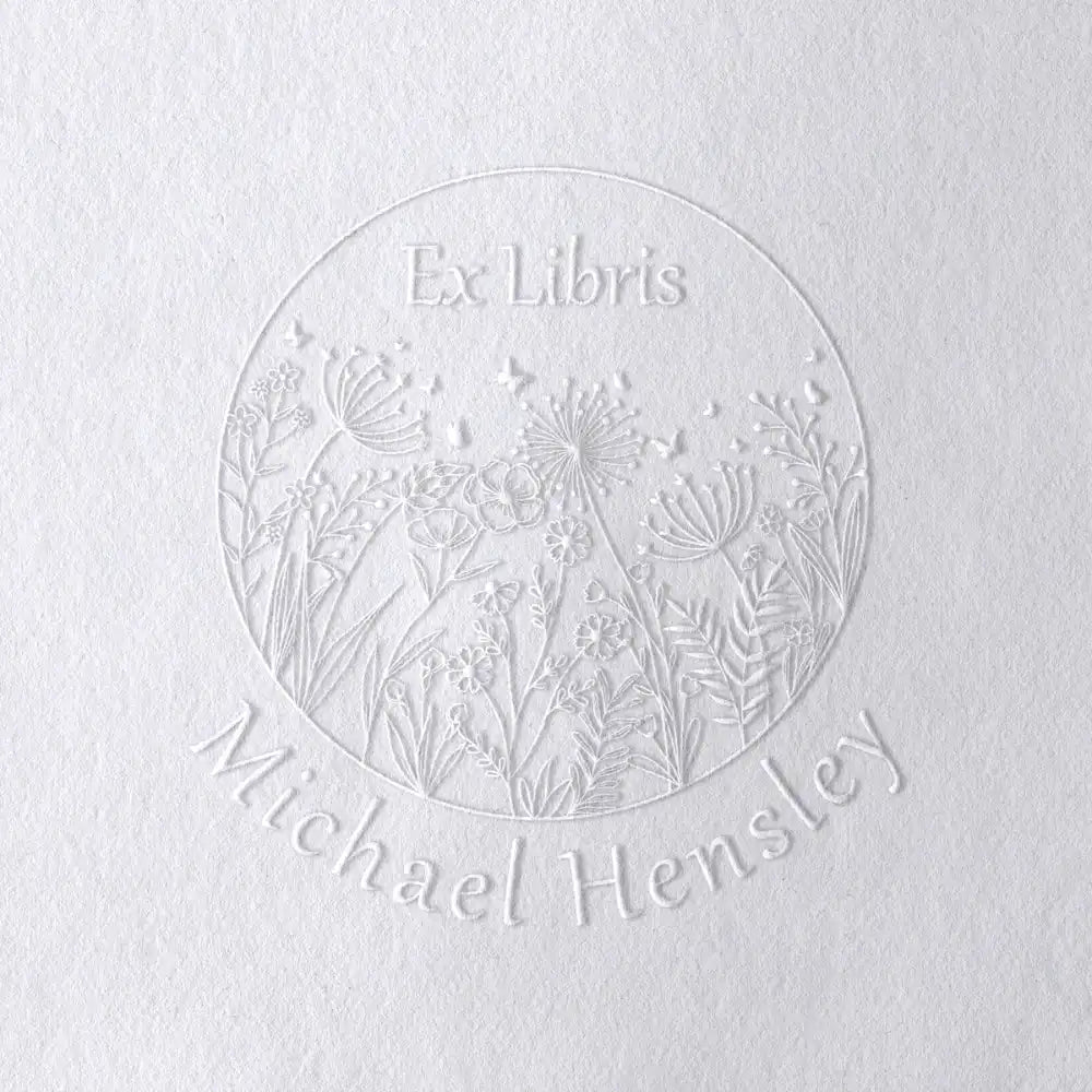 Floral Style Book Embossers