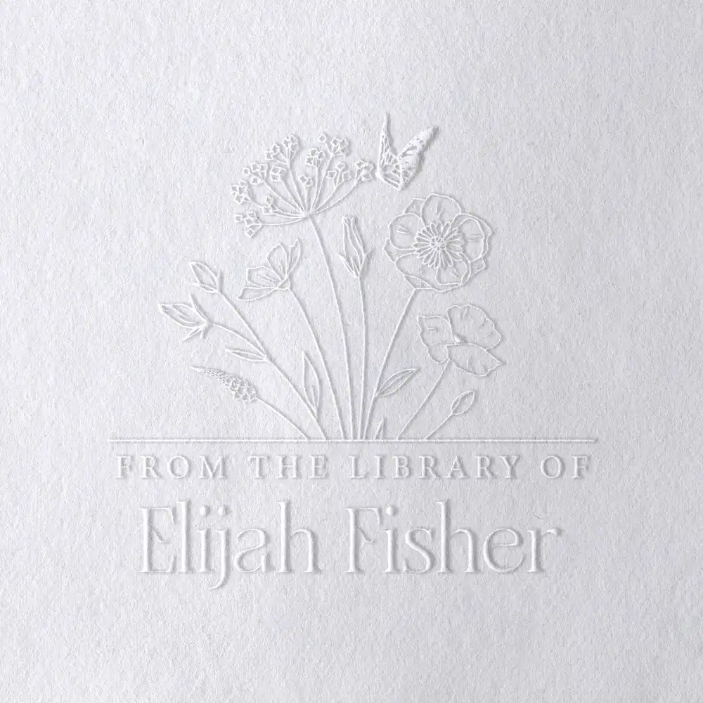 Floral Style Book Embossers