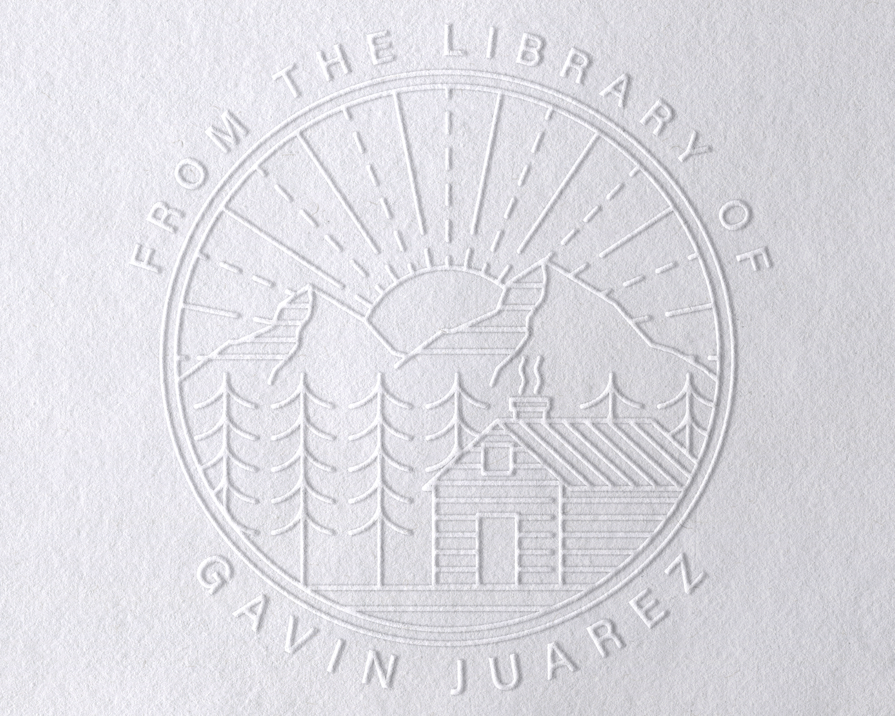 Personalized Book Embosser - JL-FOREST3