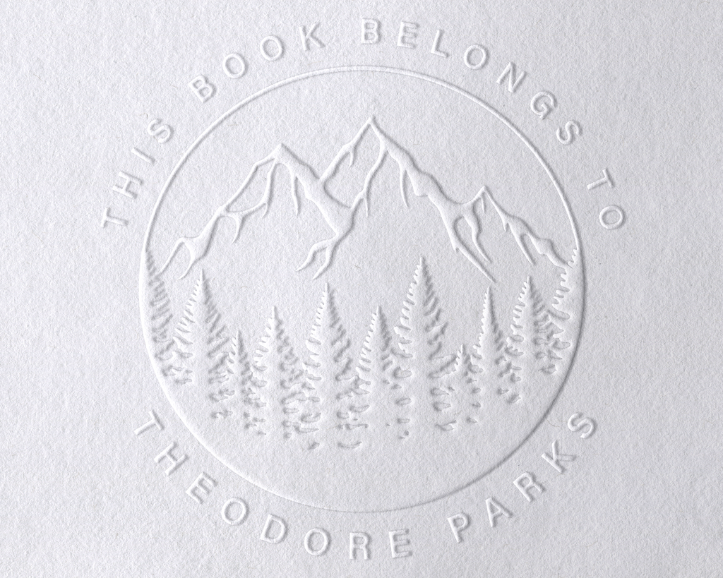 JL-FOREST4 Personalized Book Embosser