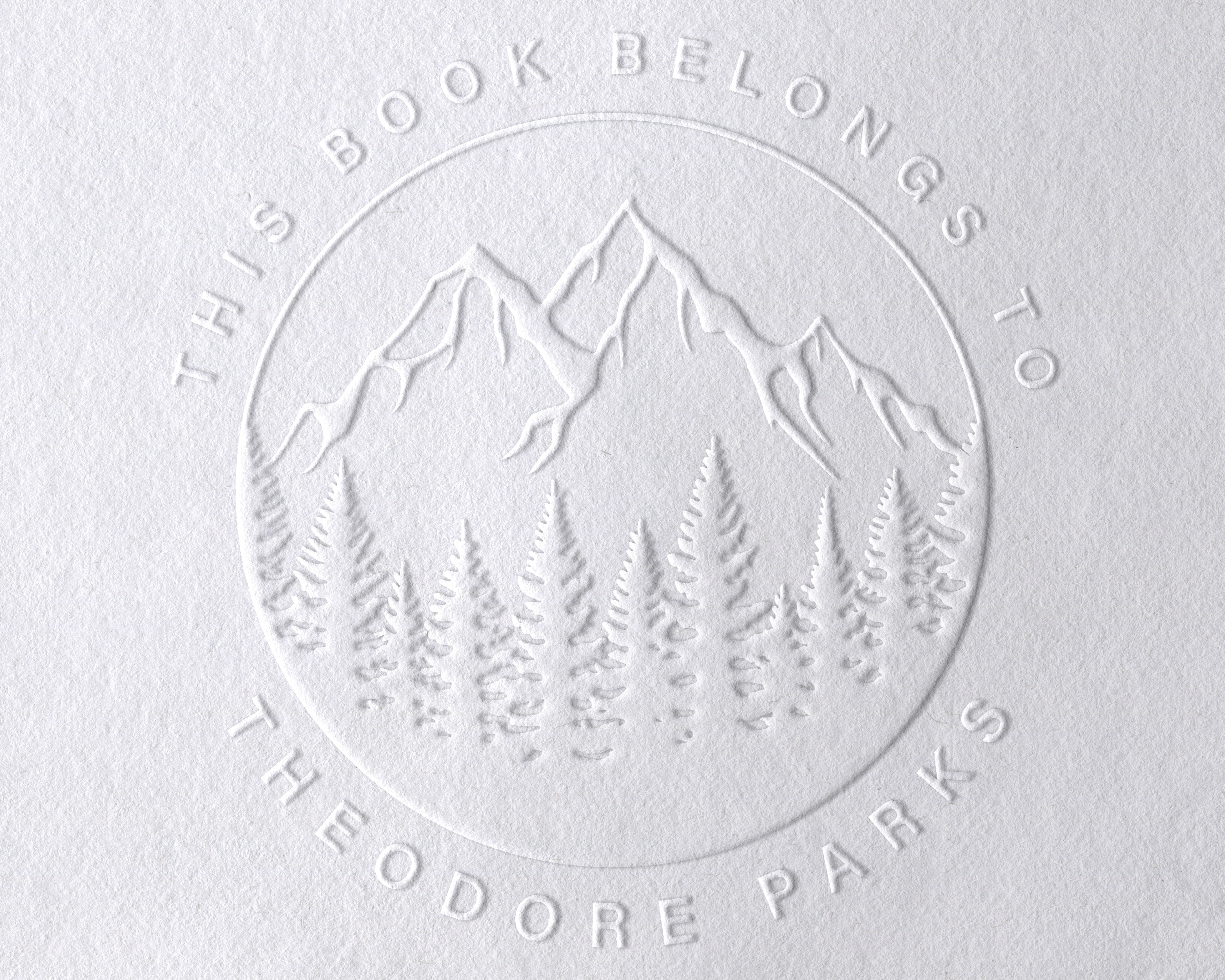 Personalized Book Embosser - JL-FOREST4