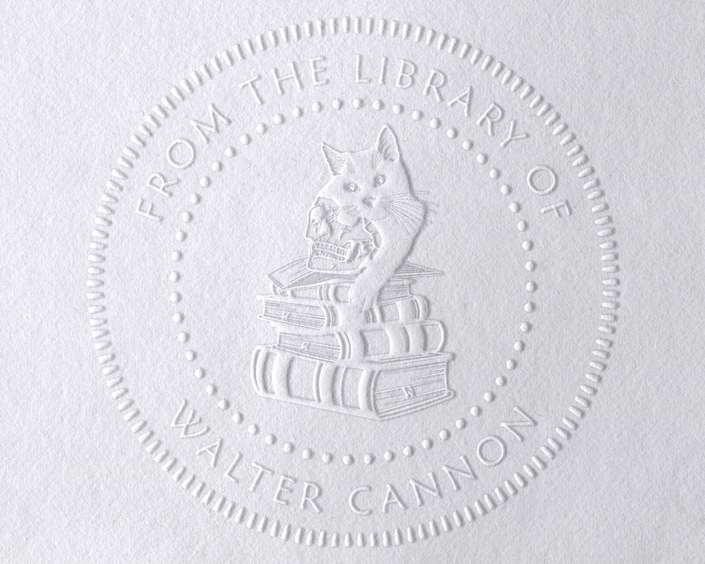 Personalized Book Embosser - JL-FloralCats16