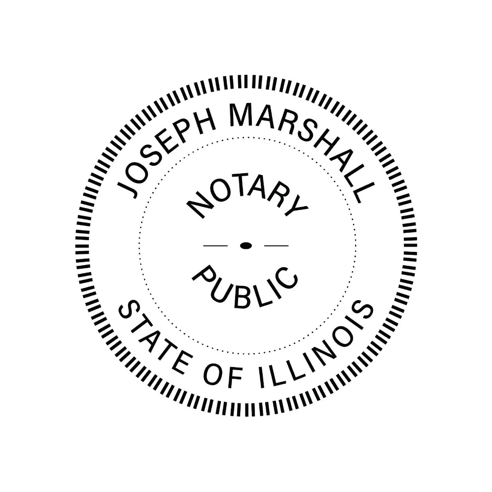 JL Illinois Notary Stamp