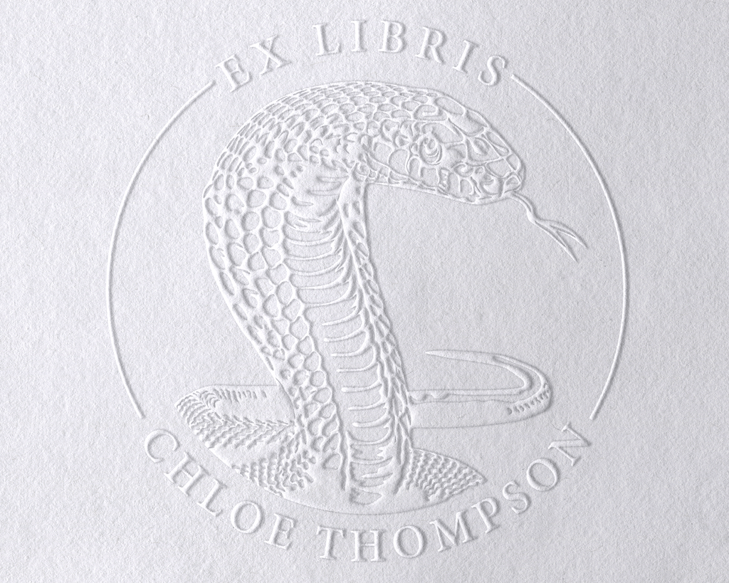 Animal Themed Personalized Book Embosser - JL-JUNGLE10