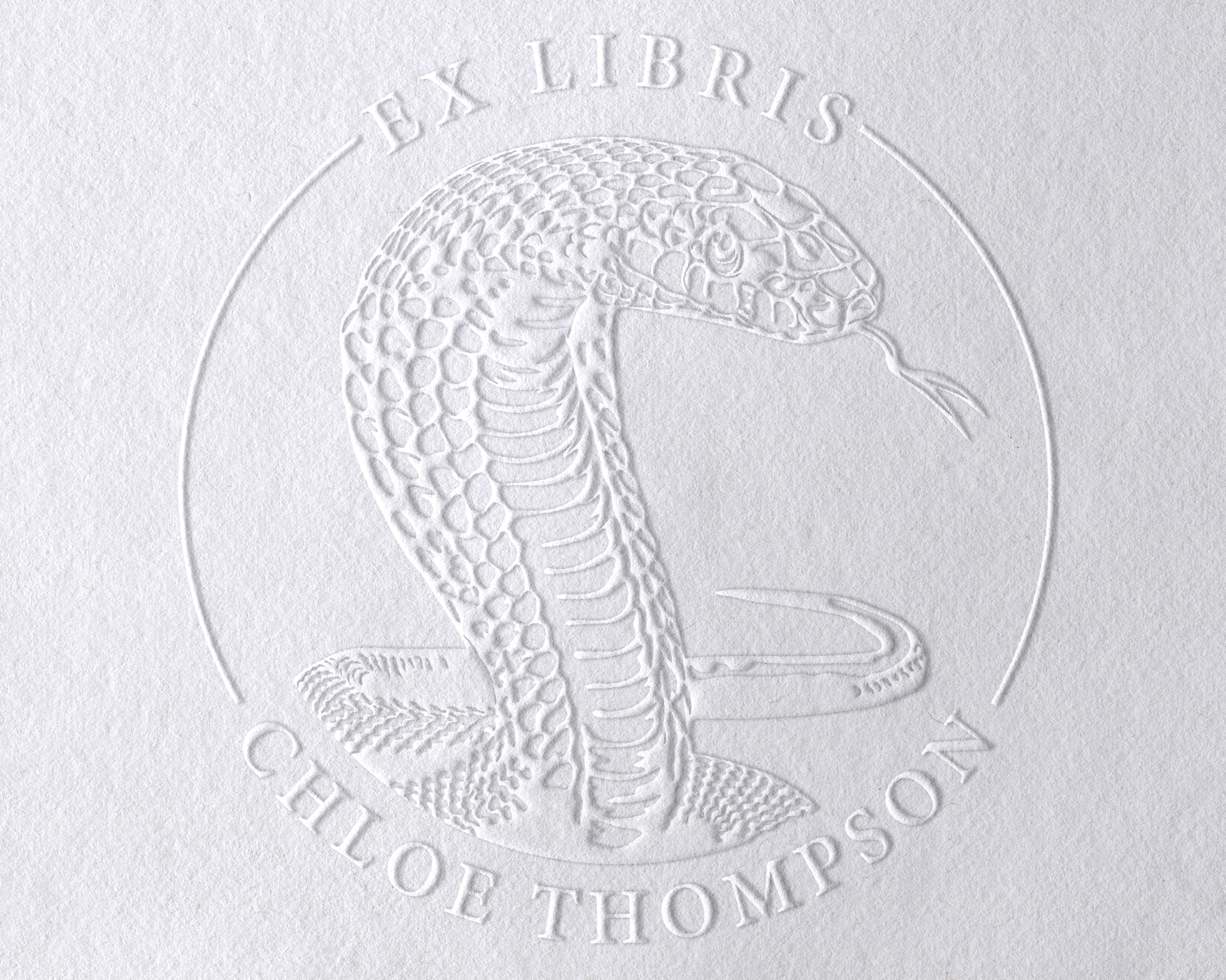 Animal Themed Personalized Book Embosser - JL-JUNGLE10