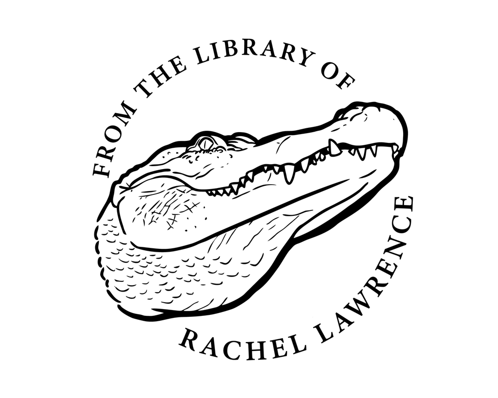 Personalized Book Wooden Handle Stamp - JL-JUNGLE13